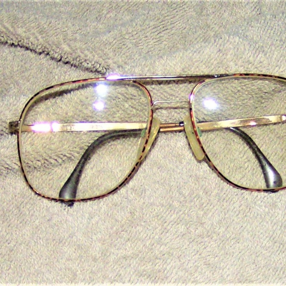 Vintage Aviator Rx Frames - Gem